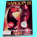 Commodore Amiga Sargon III (1987) Box (front)
