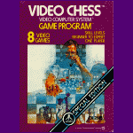 Atari Video Chess (1979) Box (front)