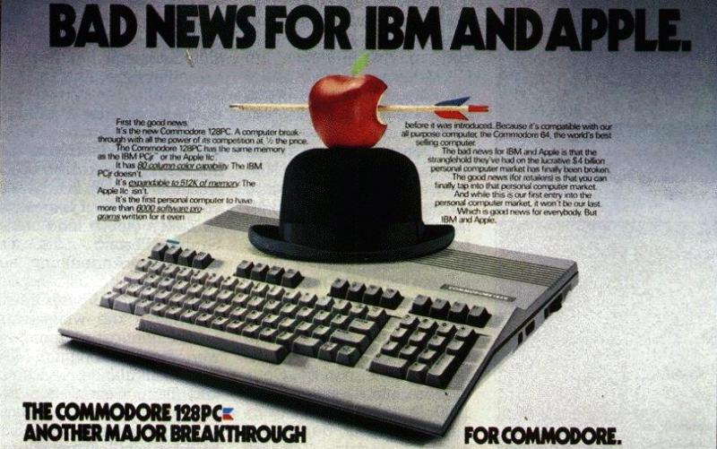 “Commodore 128” Advertisement