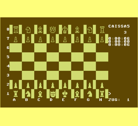 Commodore 64 Emu Caissa 5.2  (1986)