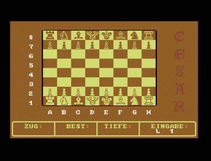 Commodore 64 Emulator -  Cesar  (1991) Game Level 1
