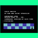Commodore 64 Emulator -  Chess Master (1983)