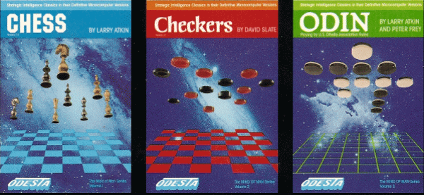 The Mind of Man Series from Odesta.  Pictures taken from the back of CHESS 7.0 Box. 