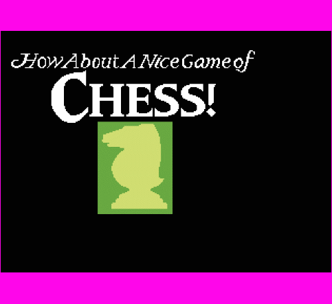 Commodore 64  Emulator Chess 7.5 (1984)