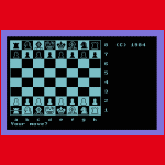 Commodore 64 Emulator -  Colossus Chess 2.0 (1984)