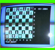 Commodore 64/128 Colossus 2 (1984) Chess Board