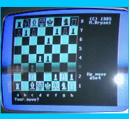 Commodore 64/128 Colossus 4 (1985) Chess Board