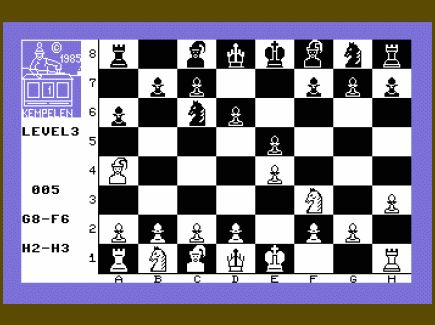 Commodore 64 Emulator  Kempelen  (1986) Game Screen