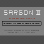Commodore 64 Emulator -  Sargon III (1984)