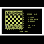 Commodore 64 Emulator -  Schach V1 (Grobi 1.0) (1988)