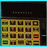 Chafitz Destiny MEGA-4 GGM (1984) Display and Move Entry and Options Controls