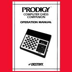 Chafitz Destiny Prodigy (1981) Instruction Manual