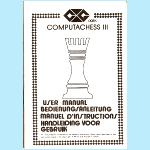 Computachess III (1985) User Manual