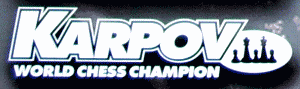 Karpov World Chess Champion  Logo taken from �Excalibur Karpov 2294� Box