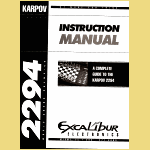 Excalibur Karpov 2294 (2000) User Manual