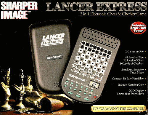 Sharper Image LANCER EXPRESS Box (Front)