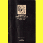 Fidelity Sensory Chess Challenger 12B (1984) User Manual
