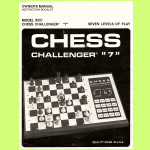 Fidelity Chess Challenger 7 (1979) User Manual