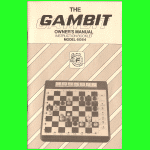 Fidelity Gambit Version 3 (1987) User Manual