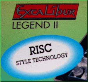 �Legend II RISC Style Technology� picture taken from box