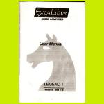 Excalibur Legend II (1993) User Manual