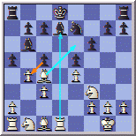 POSITION AFTER 12. ... Bd7 POSITION AFTER 12. ... Bd7