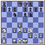RAPIER BLOCKS PIECE DEVELOPMENT AFTER MOVE 7. ... Be6?