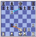 SABER IV DOWN A KNIGHT AFTER 16. cxd3 SABER IV DOWN A KNIGHT AFTER 16. cxd3