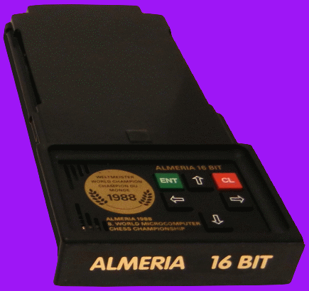 Mephisto Almeria 16 Bit (1988) 6 Key Game Module with Motorola 68000 16 Bit inside