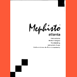 Modified Mephisto Atlanta (2011) User Manual