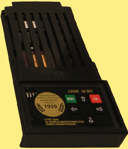 Mephisto Lyon 32 Bit (1990) 6 Key Game Module with Motorola 68020 32 Bit inside