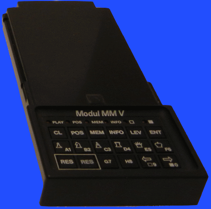 Mephisto MM V (1990) 18 Key Game Module with 6502 8 Bit  Processor inside