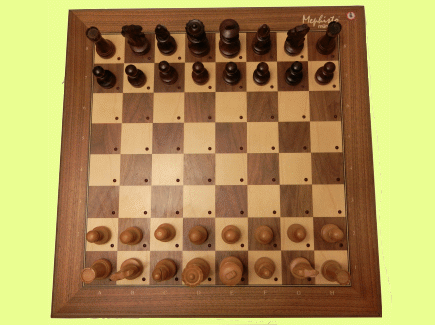 Top View of 64 Board LED Chess Board