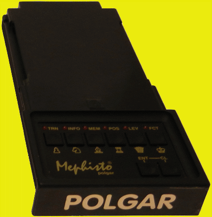 Mephisto Polgar (1989) 8 Key Game Module with 6502 Processor inside