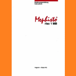 Mephisto Risc (1992) User Manual