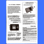MicroGear 2-in-1 Chess & Checkers (2003) User Manual