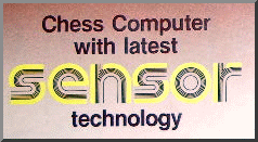 NOVAG CHESS PARTNER 2000� latest SENSOR technology