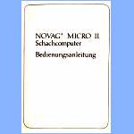 Novag Micro II (1982) User Manual