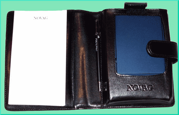 �NOVAG STAR SAPPHIRE� protective pouch.
