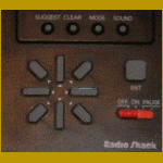 RadioShack Pocket Chess 1100L (1993) Push Button Controls