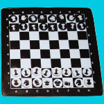 Radica Model 1101 CS1 (1995) Magnetic Chessboard