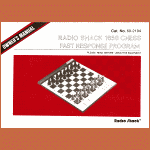 RadioShack 1650 Fast Response (1985) User Manual