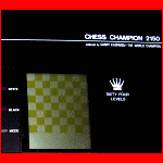RadioShack Champion 2150 (1988) LCD  Full Chessboard Display