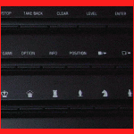 RadioShack Mega 2050X (1994) Push Button Controls