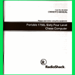RadioShack Portable 1750L (1996) User Manual