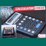 Saitek Calculator Chess (1992) Box (front)