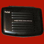 Saitek Mephisto Expert Travel (2004) Flip Down Lid Closed