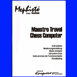 Saitek Mephisto Maestro (2004) User Manual