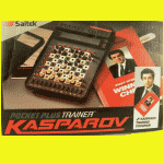 Saitek Kasparov Pocket Plus Trainer (1990) Sensory Peg Board