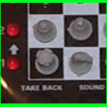 Saitek Kasparov Traveller (1991) Sensory Peg Board